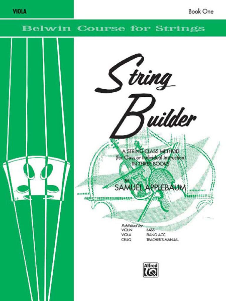 String Builder, Bk 1: A String Class Method (for Class or Individual Instruction) Viola (Belwin Course for Strings, Bk 1),New