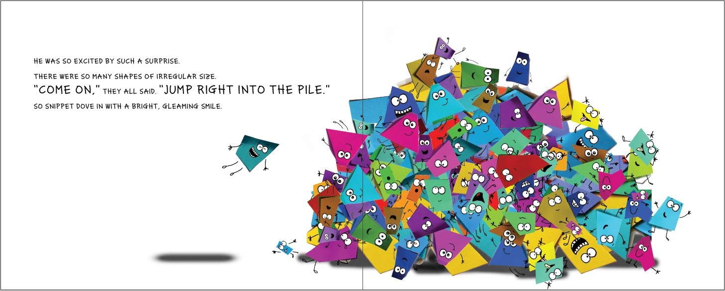 Snippets: A Story About Paper Shapes,Used
