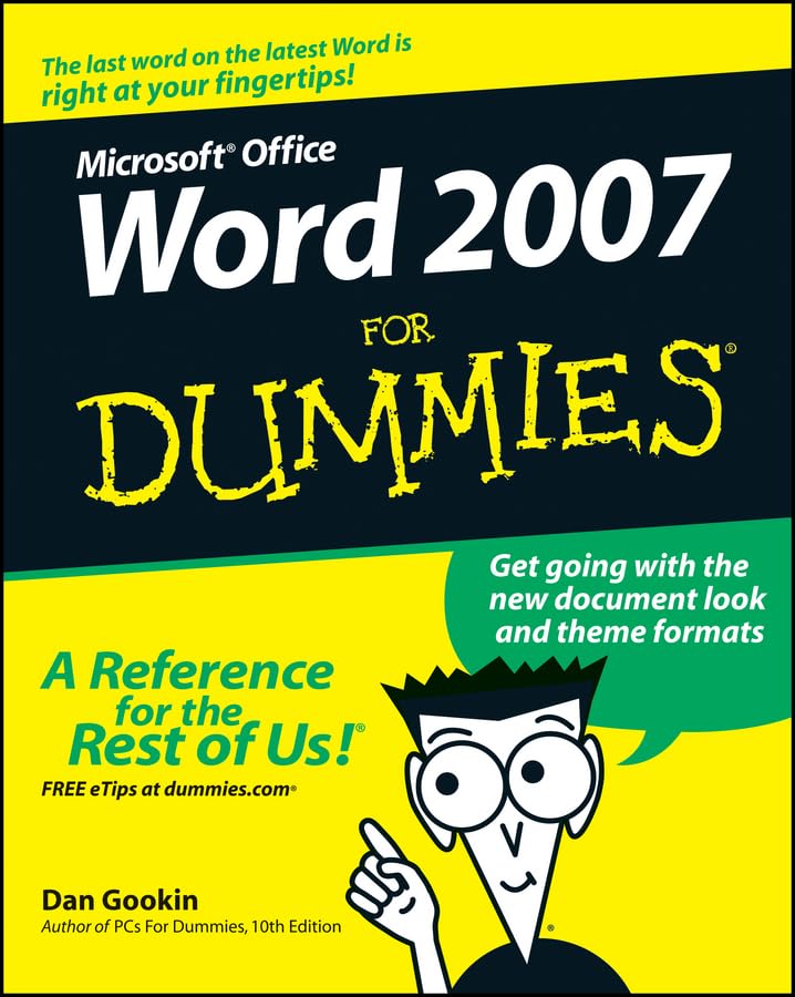 Word 2007 For Dummies,Used