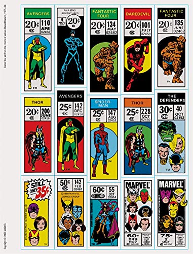 Marvel Classic Sticker Book,Used