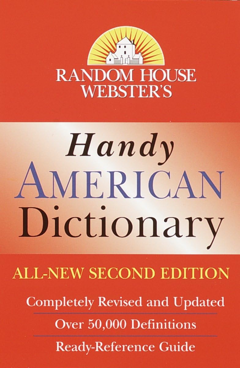 Random House Webster's Handy American Dictionary, Second Edition: Second Edition (Handy Reference),Used