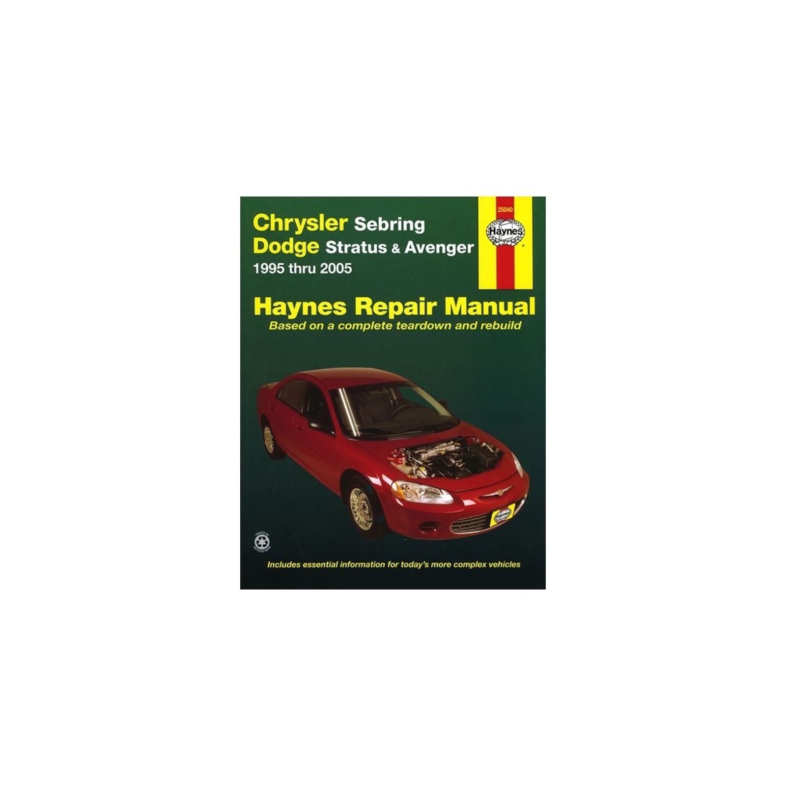 Chrysler Sebring, Dodge Stratus & Avenger: Automotive Repair Manual 19952002, All Models,Used