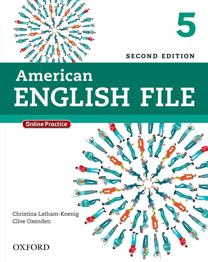 American English File Second Edition: Level 5 Student Book: With Online Practice,Used