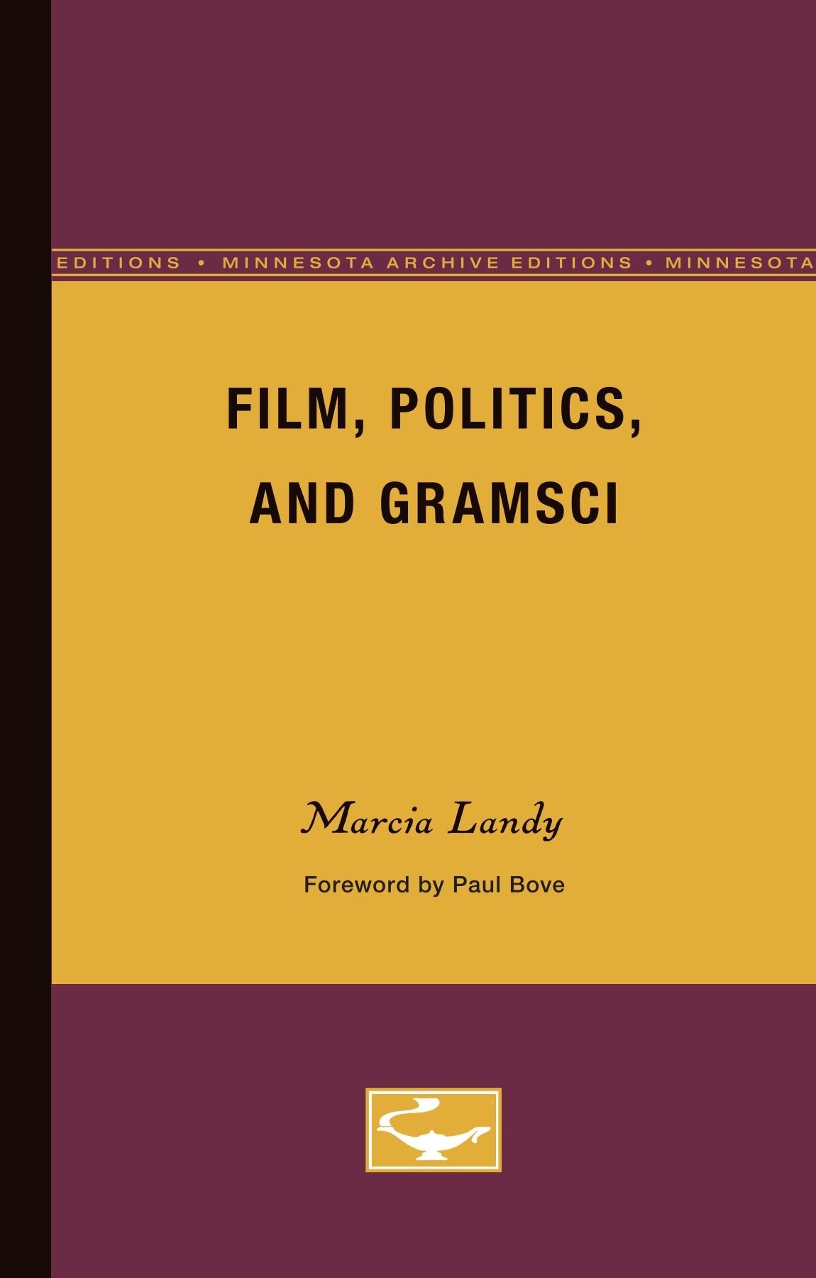Film, Politics, And Gramsci,Used