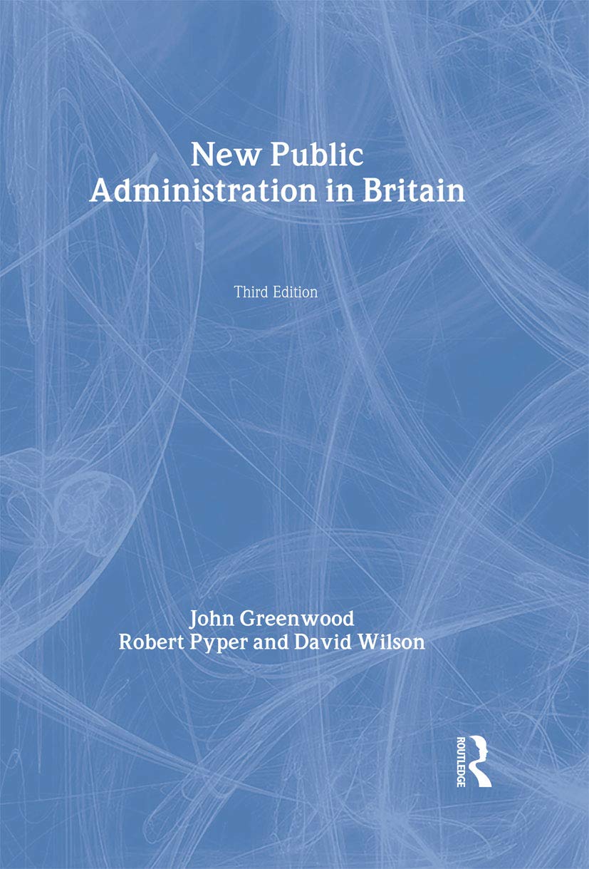 New Public Administration in Britain,Used
