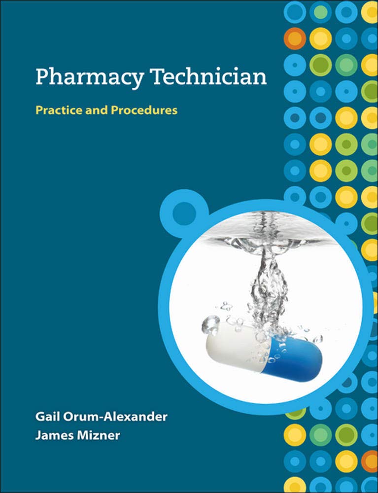 MP Pharmacy Technician: Practice and Procedures w/Student CD,Used