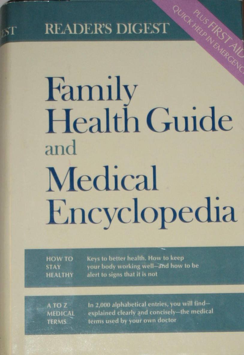 Readers Digest Family Health Guide And Medical Encyclopedia,New