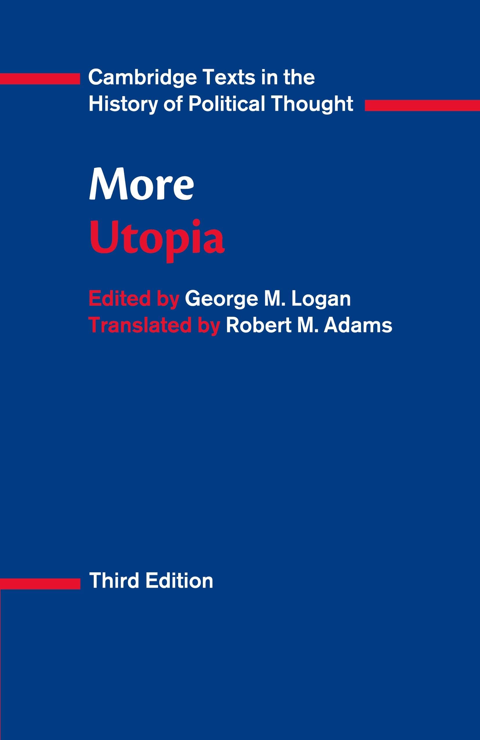 More: Utopia (Cambridge Texts in the History of Political Thought),Used
