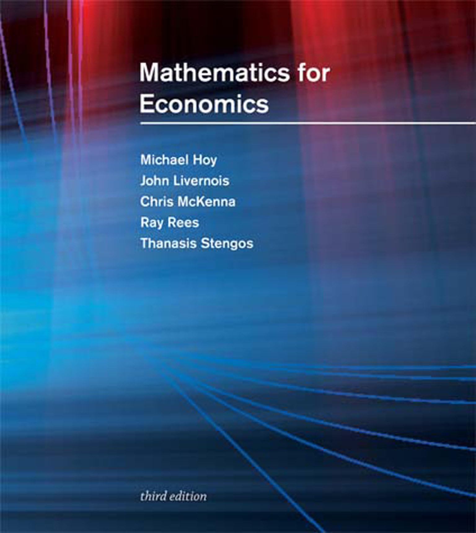 Mathematics for Economics, third edition,Used