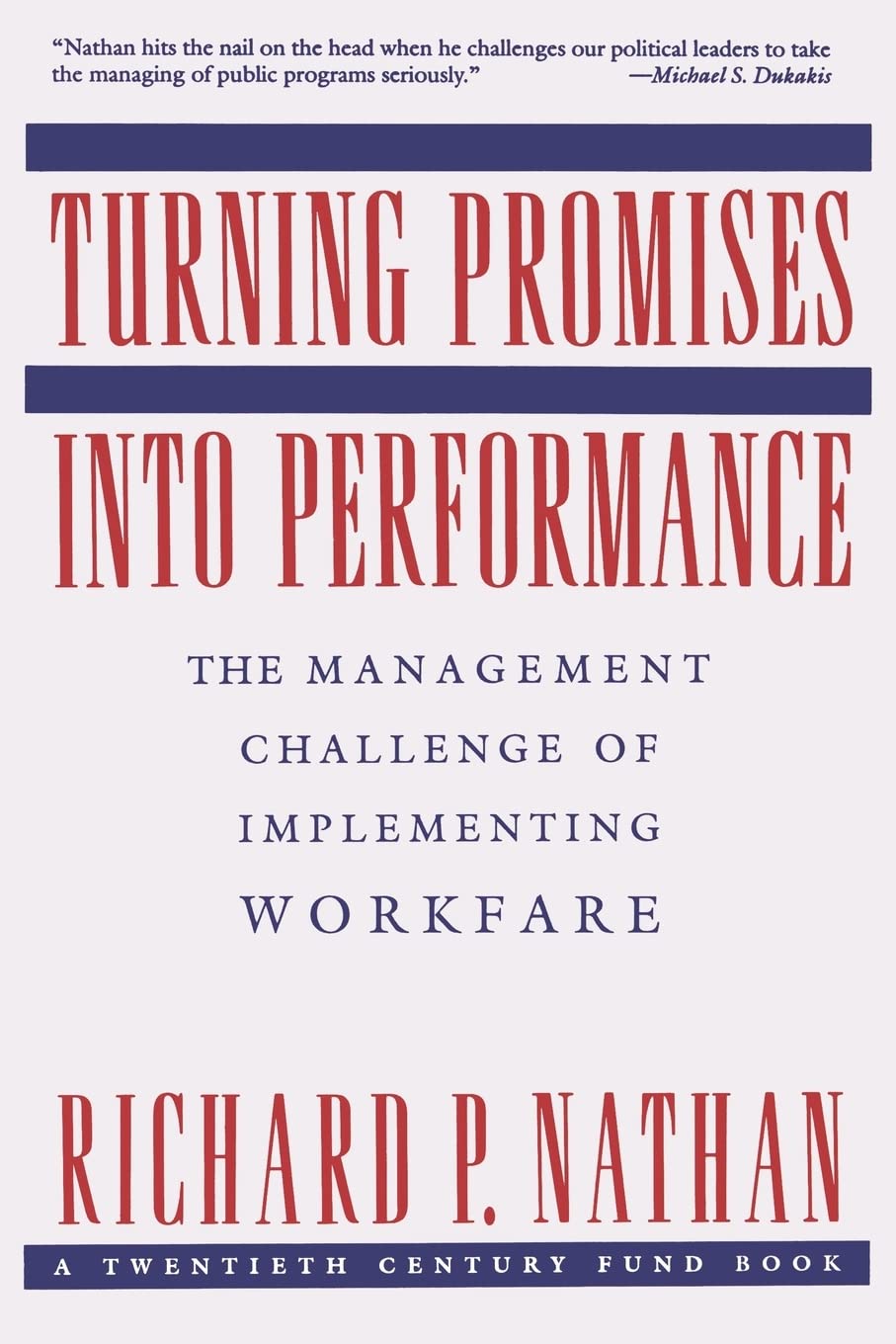 Turning Promises into Performance,New
