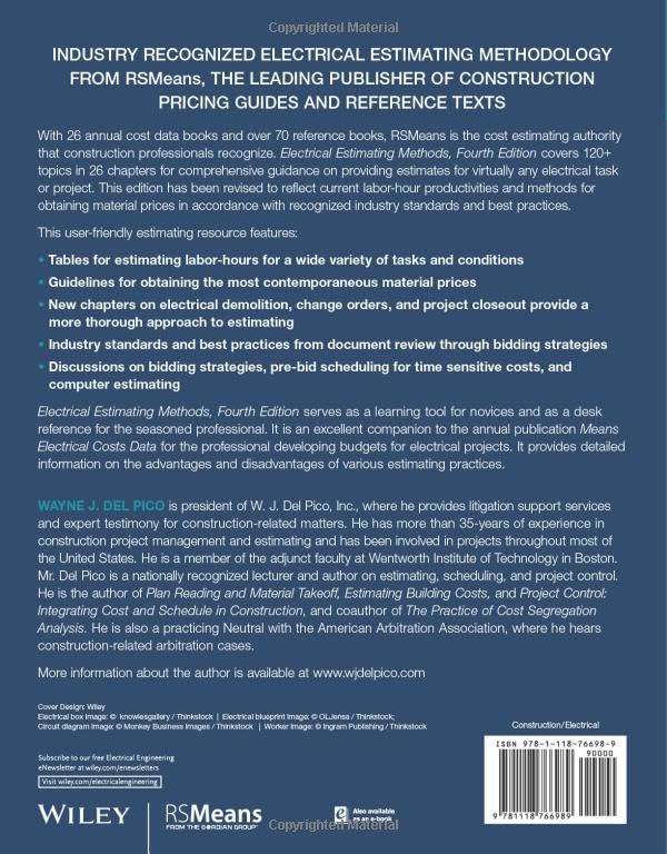 Electrical Estimating Methods (RSMeans),Used