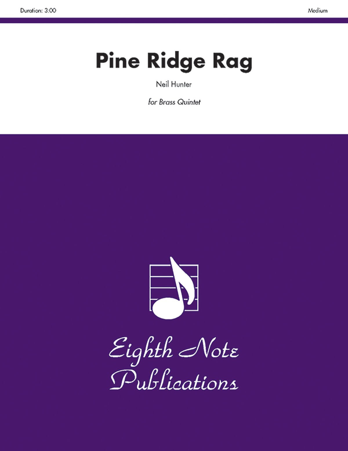 Pine Ridge Rag: Score & Parts (Eighth Note Publications),Used