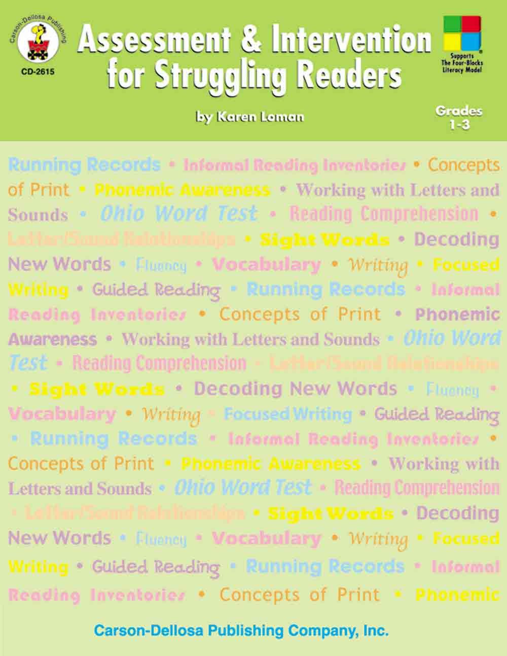 Assessment & Intervention for Struggling Readers: Grades 13,Used