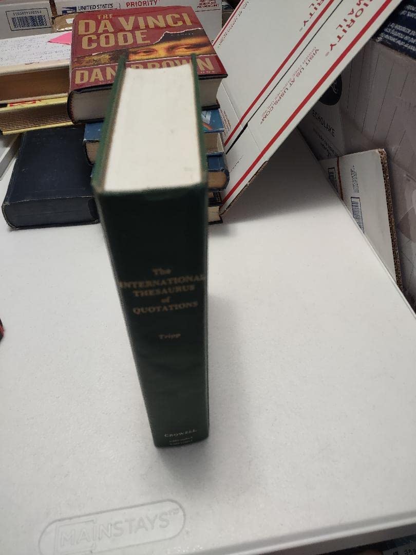 International Thesaurus of Quotations,New