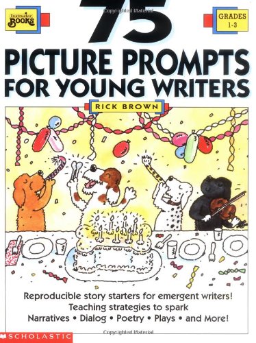 75 Picture Prompts For Young Writers (Grades 13),Used
