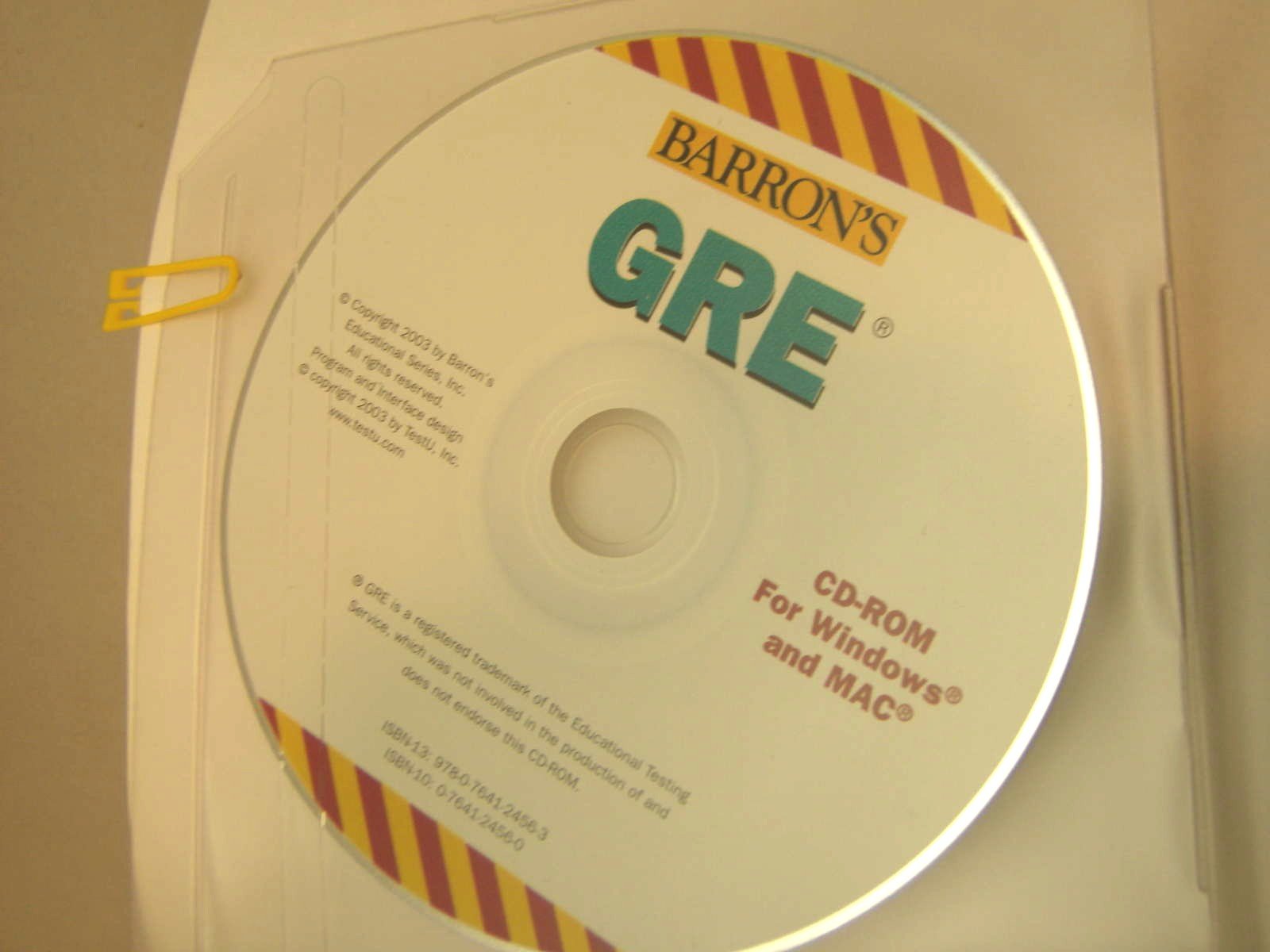 Barron's GRE: Graduate Record Examination,Used
