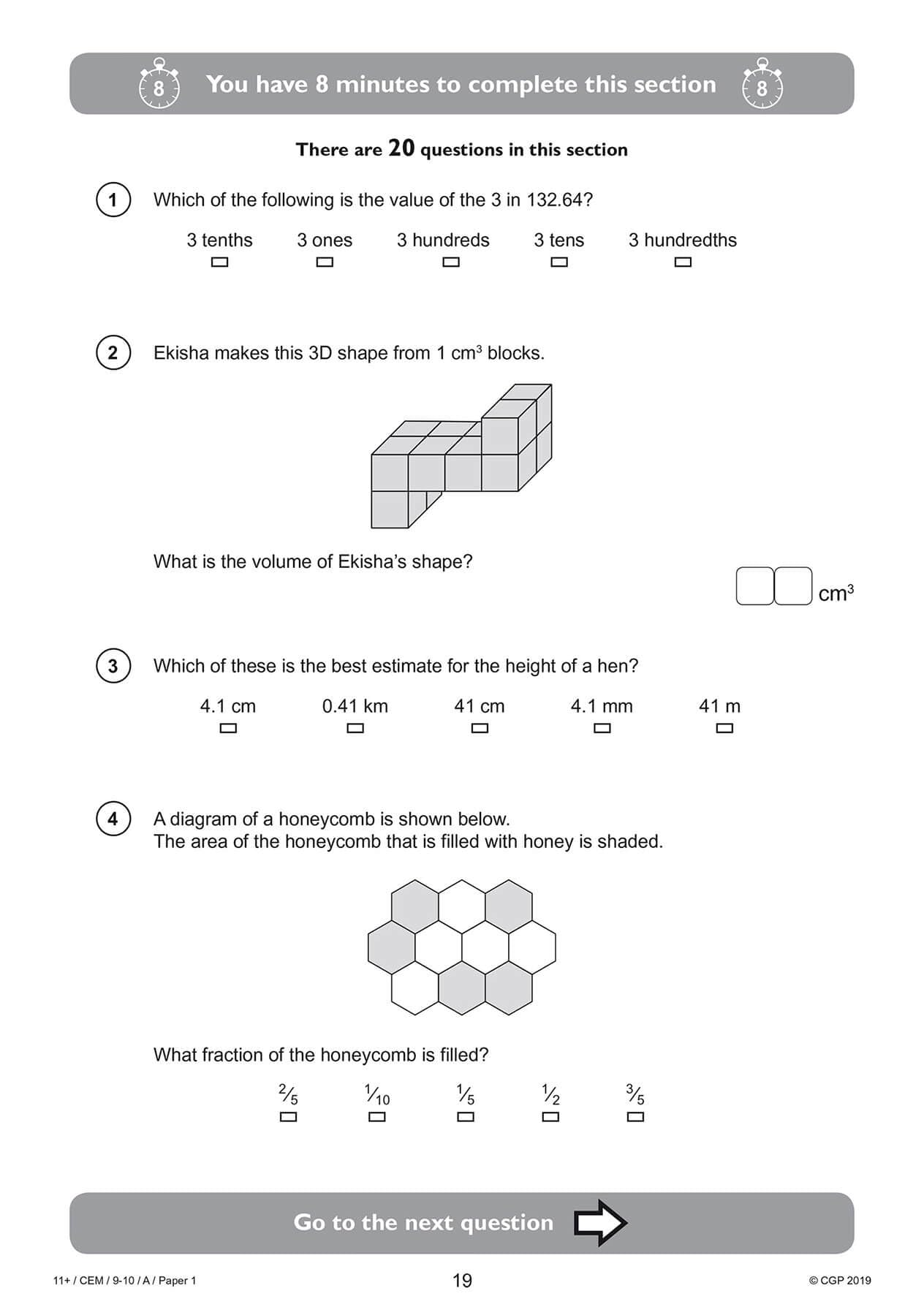 New 11+ CEM Practice Papers Ages 910 (with Parents' Guide & Online Edition) (CGP 11+ CEM),Used