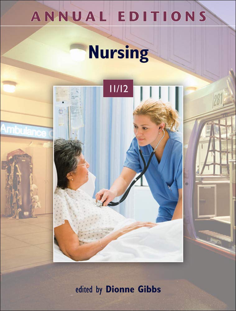 Annual Editions: Nursing 11/12,New