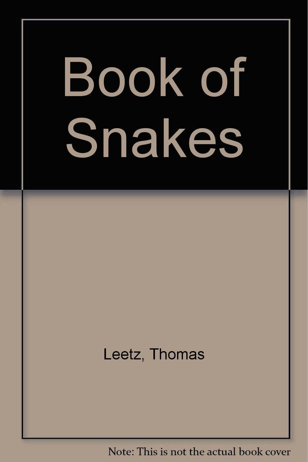 The T.F.H. Book of Snakes,Used