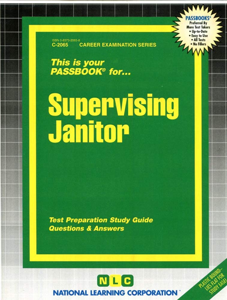 Supervising Janitor (Career Examination Series),Used