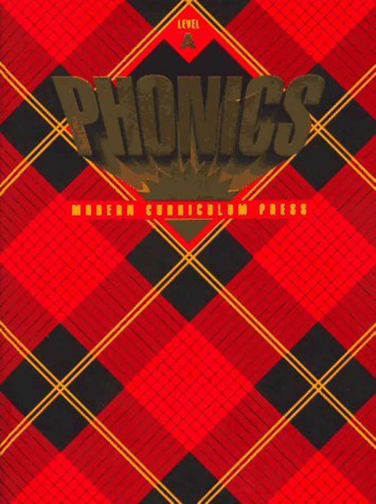 MCP PLAID PHONICS LEVEL A BLACK AND WHITE 1995 COPYRIGHT,Used