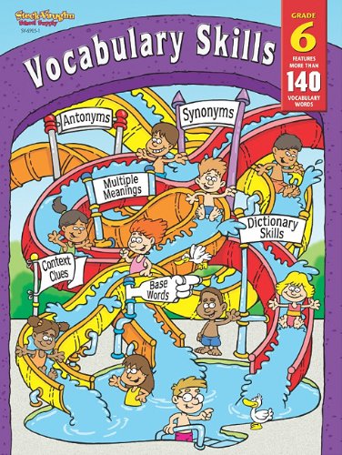 Vocabulary Skills: Reproducible Grade 6,Used