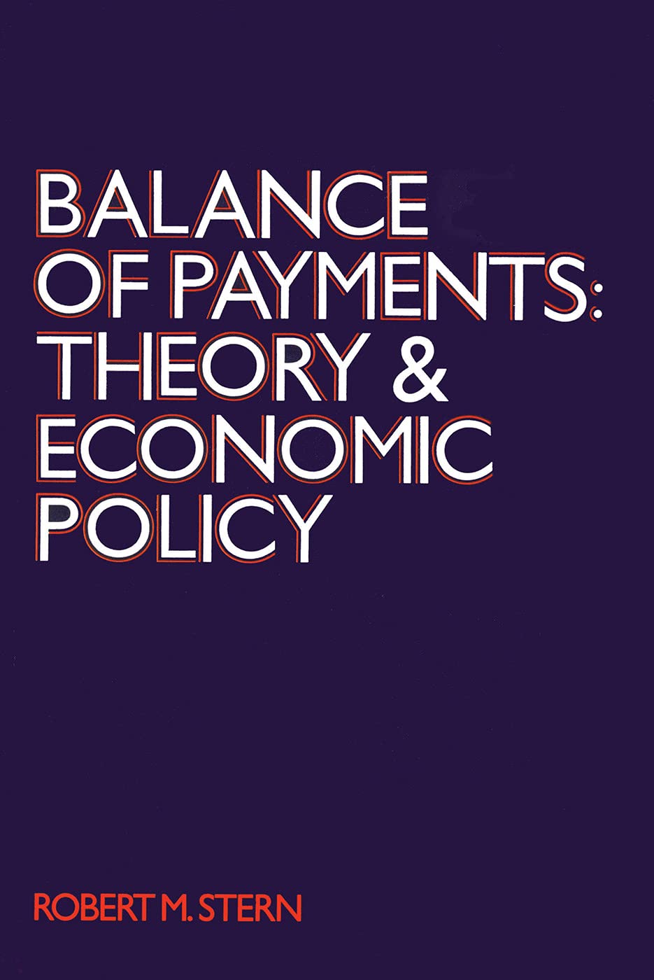 Balance Of Payments: Theory And Economic Policy,Used