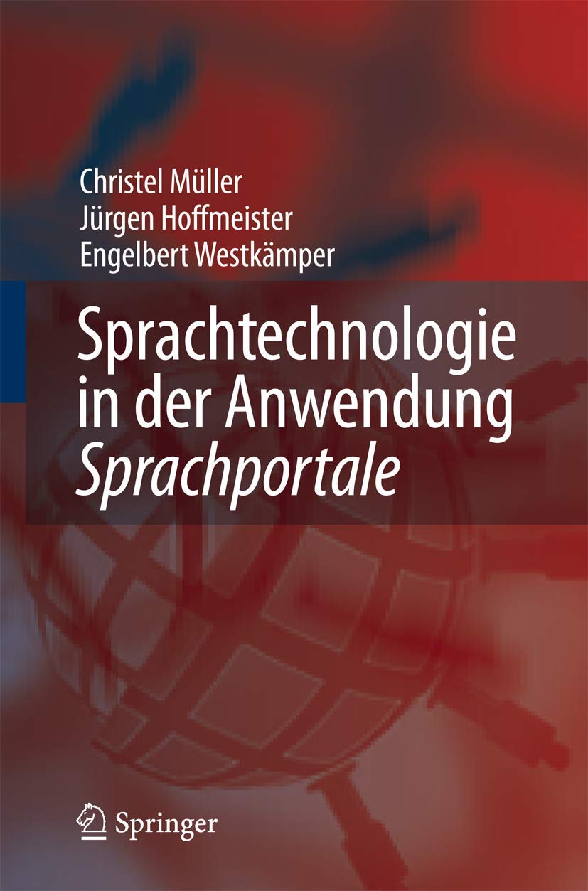 Sprachtechnologie in der Anwendung : Sprachportale (German Edition),Used
