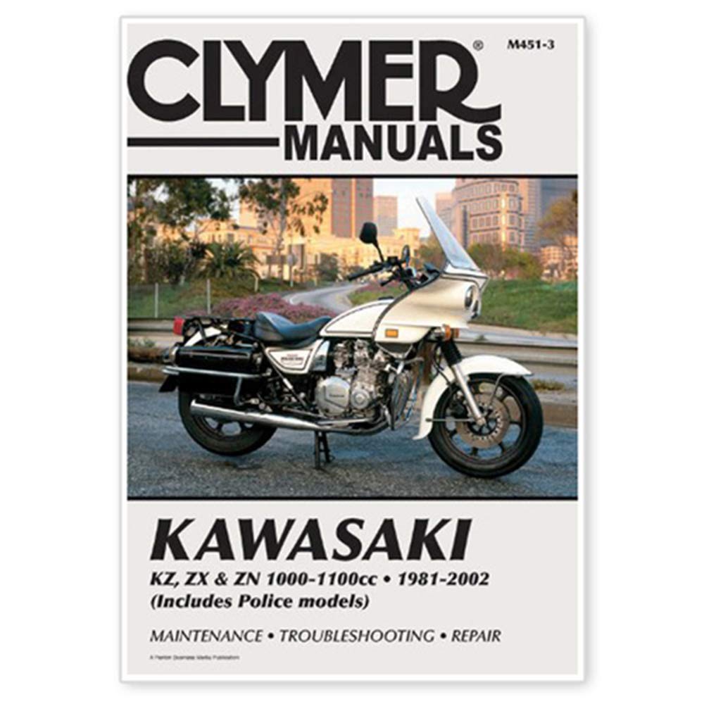 Kawasaki Kz, Zx & Zn 10001100Cc Motorcycle (19812002) Service Repair Manual,Used
