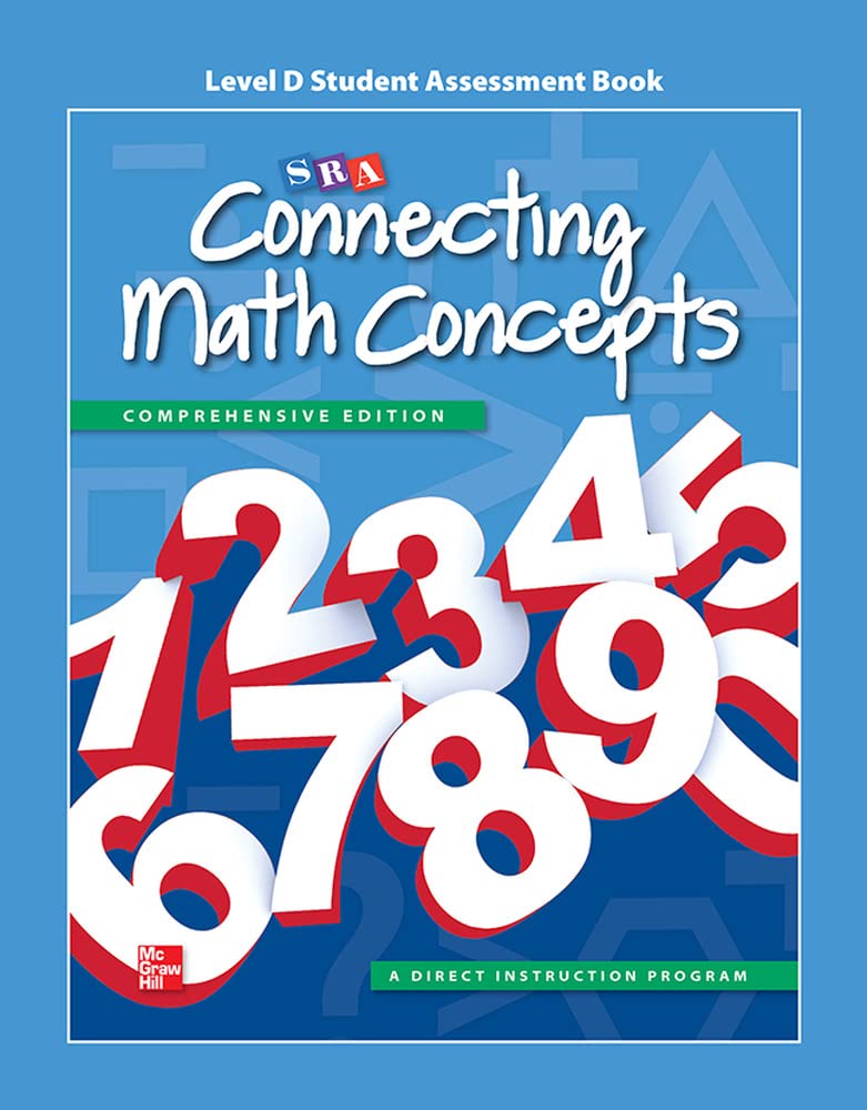 Connecting Math Concepts Level D, Student Assessment Book,Used