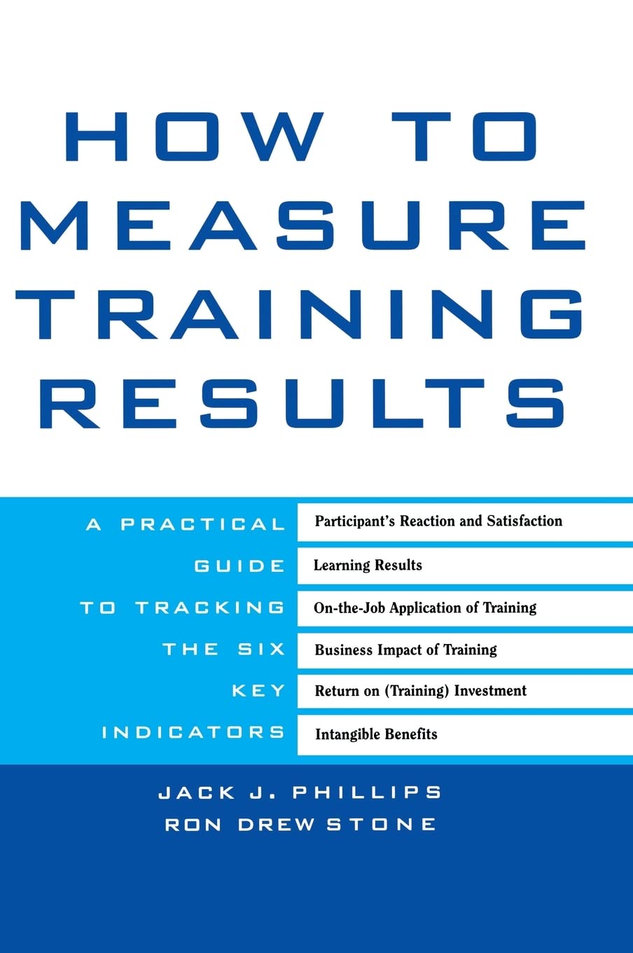 How to Measure Training Results : A Practical Guide to Tracking the Six Key Indicators,New