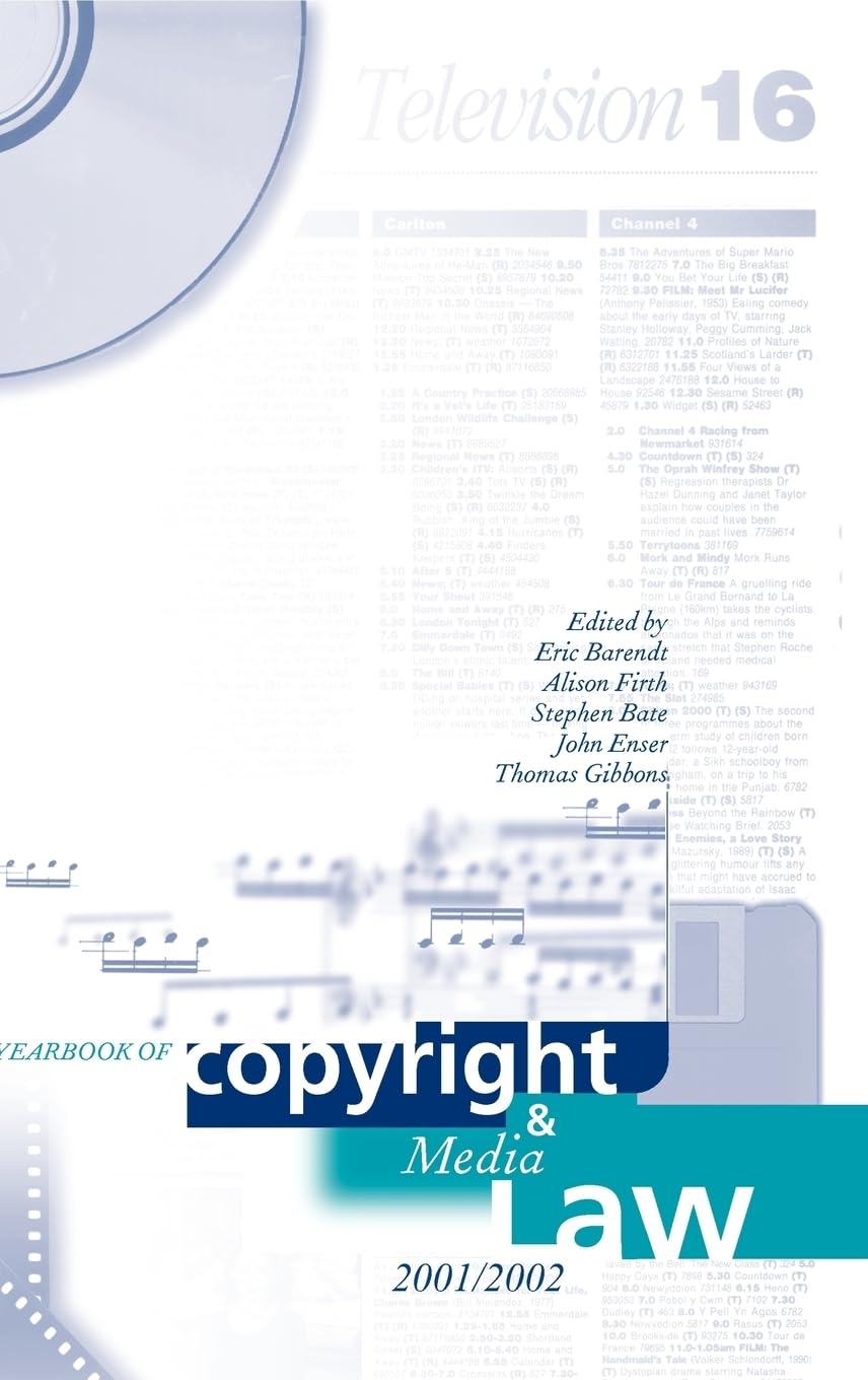 The Yearbook of Copyright and Media Law (Yearbook of Copyright & Media Law),New