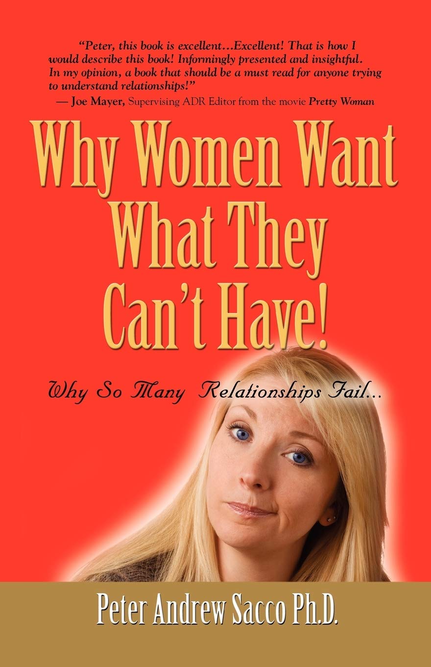 Why Women Want What They Can'T Have!: Why So Many Relationships Fail...,Used