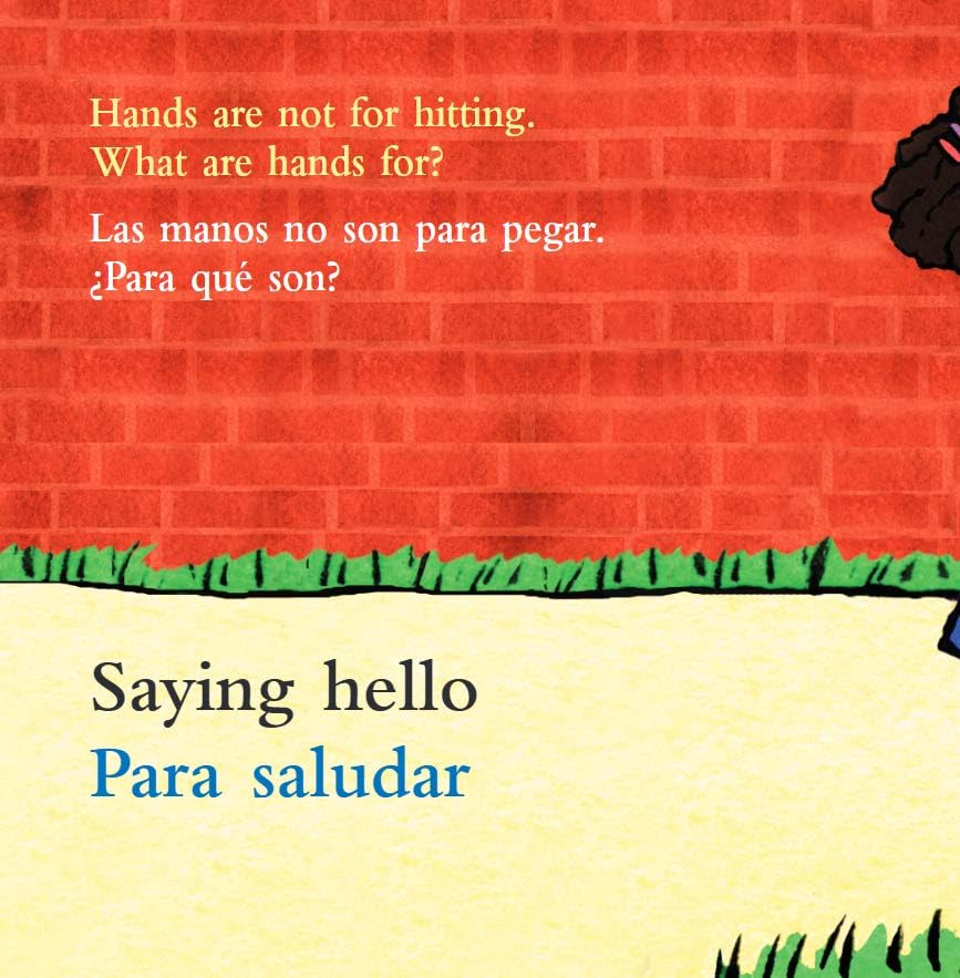 Hands Are Not for Hitting / Las manos no son para pegar Board Book (Best Behavior) (Spanish and English Edition),Used