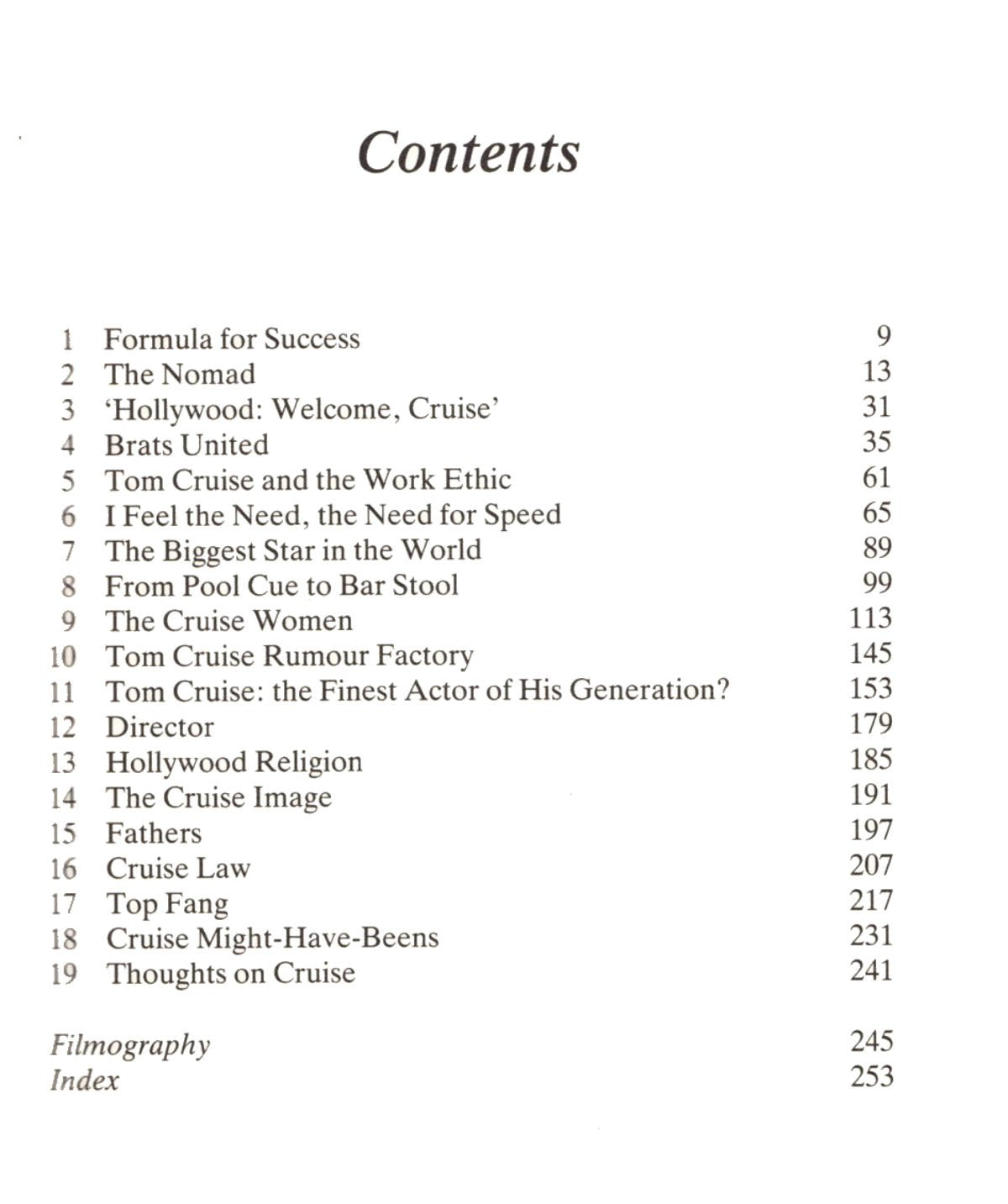 Tom Cruise: A Biography,Used