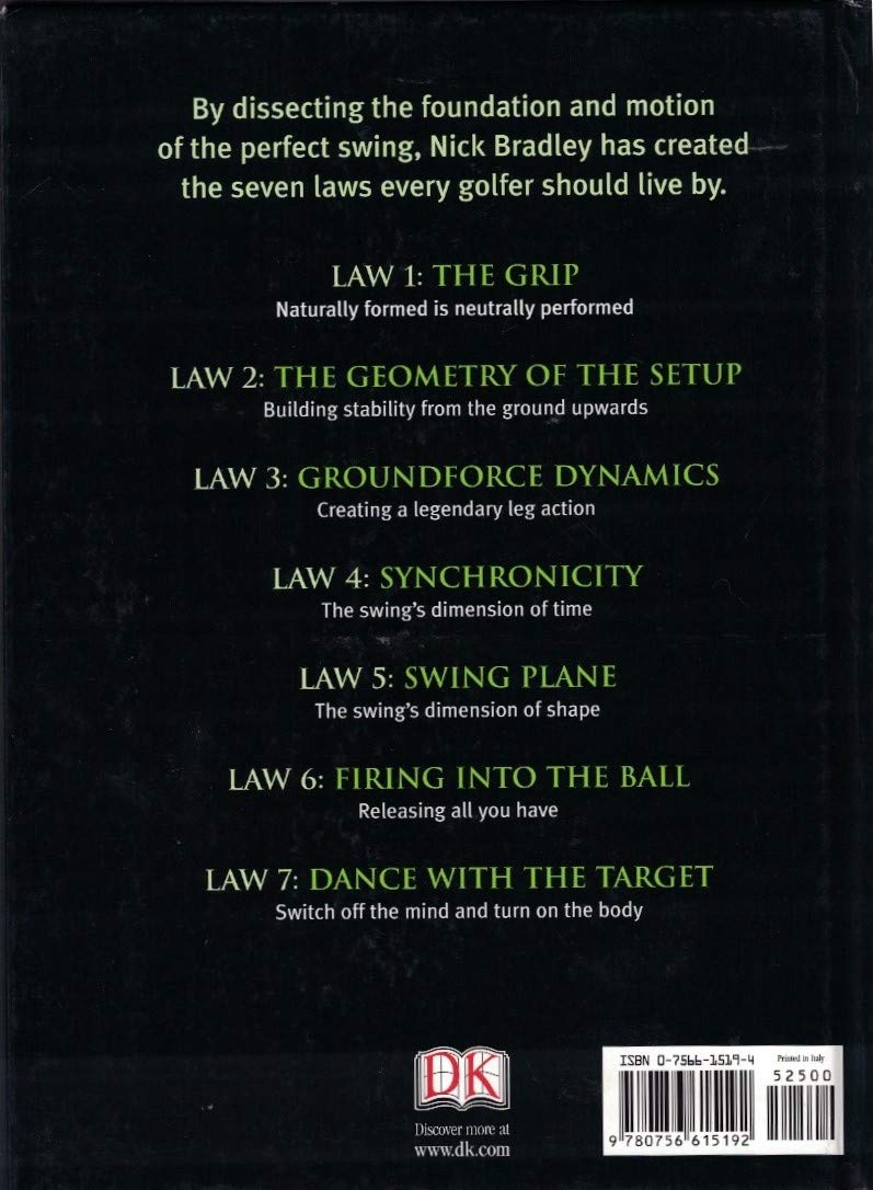 The 7 Laws Of The Golf Swing,Used