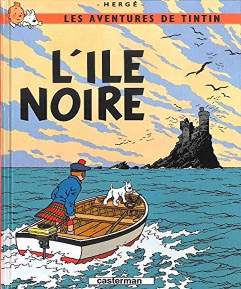 Les Aventures de Tintin 7: L'ile Noire (French Edition),Used