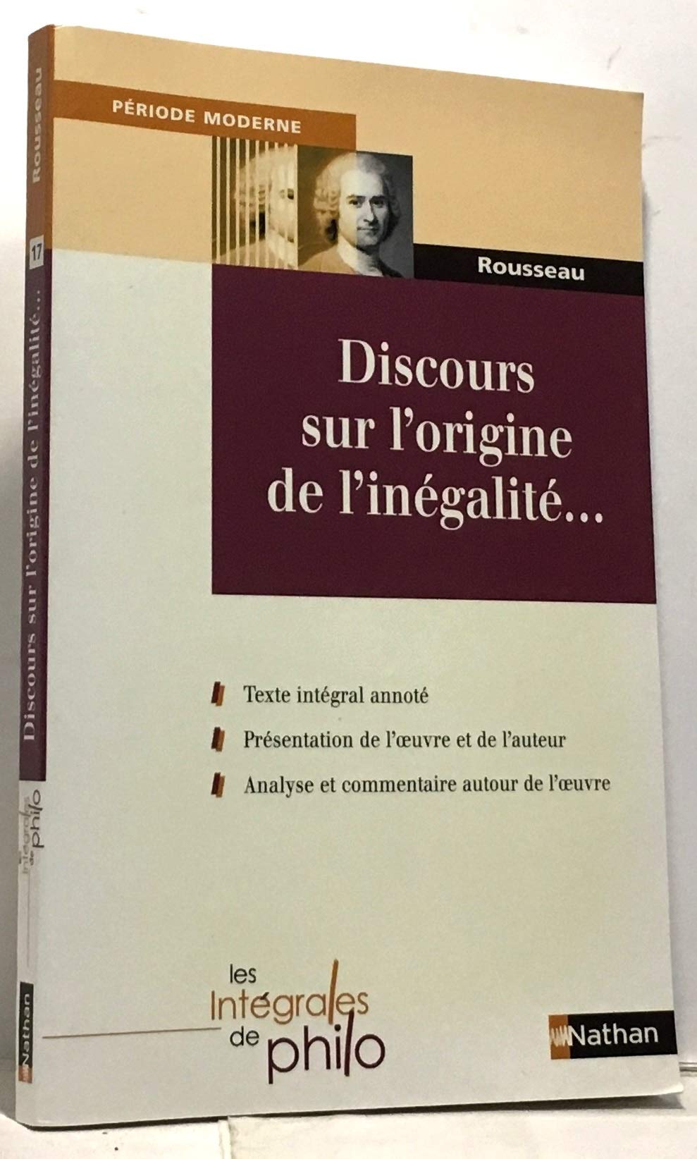 Int Phil 17 Discours Inegalite,Used