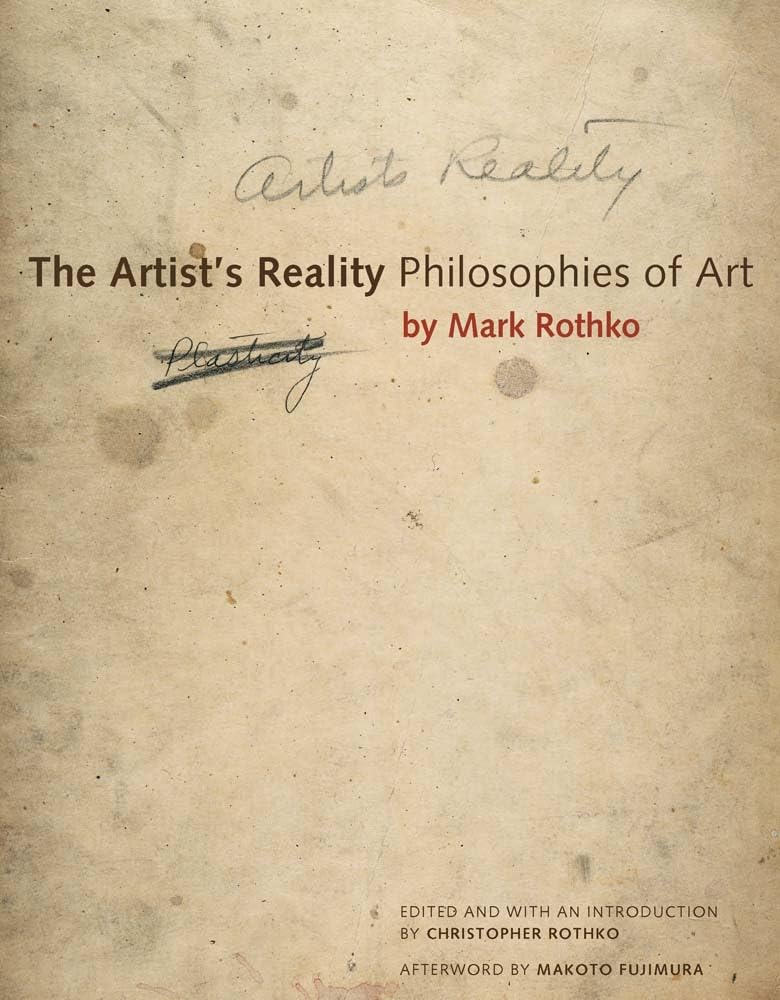 The Artist'S Reality: Philosophies Of Art,New