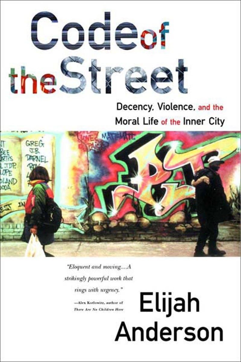 Code Of The Street: Decency, Violence, And The Moral Life Of The Inner City,New
