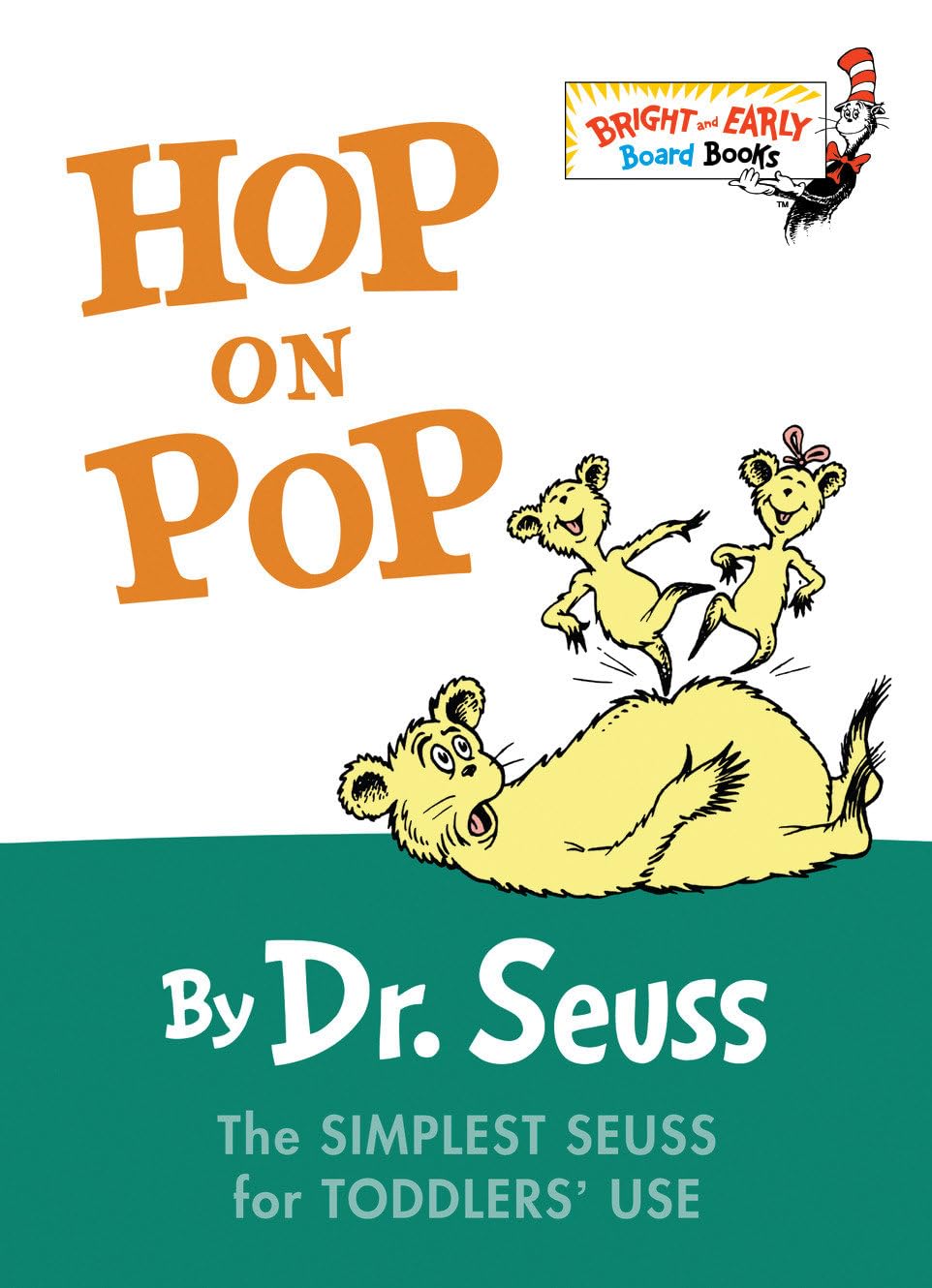 Hop On Pop: The Simplest Seuss For Youngest Use (Bright & Early Board Books),New