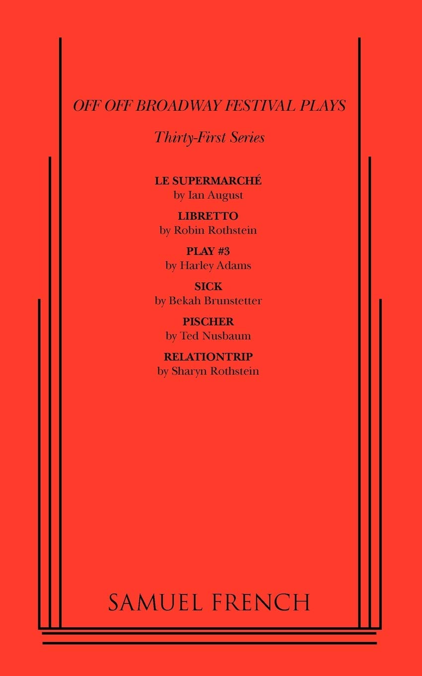 Off Off Broadway Festival Plays, 31st Series,Used