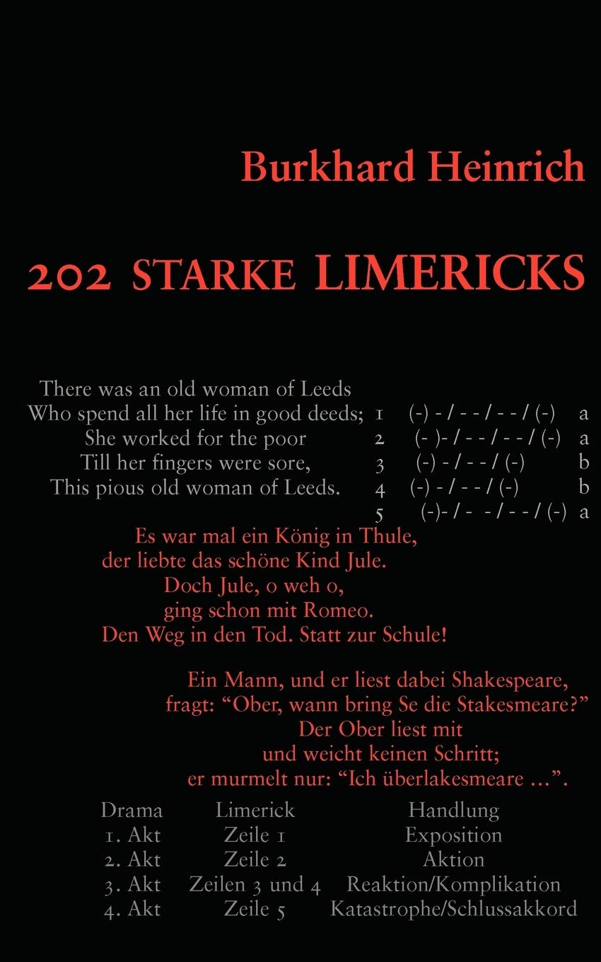 202 starke Limericks (German Edition),Used
