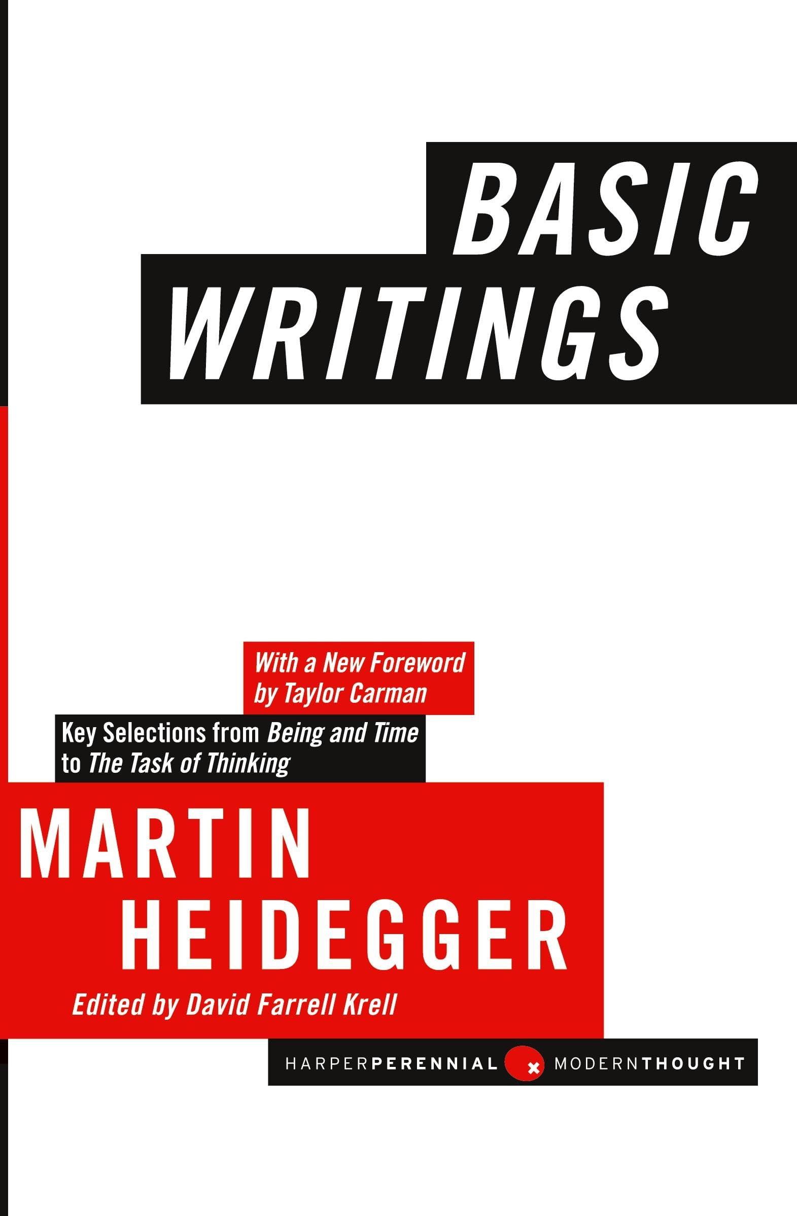 Basic Writings (Harper Perennial Modern Thought),New