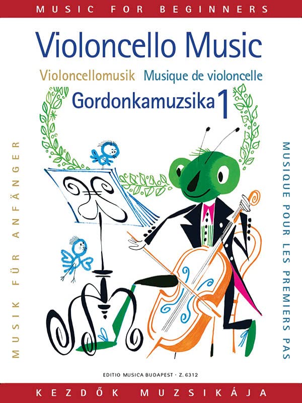 Violoncello Music for Beginners Volume 1,Used