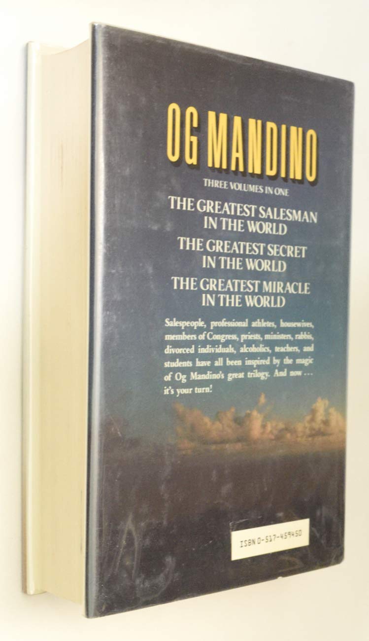 Og Mandino (The Greatest Salesman In The World / The Greatest Secret In The World / The Greatest Miracle In The World),New