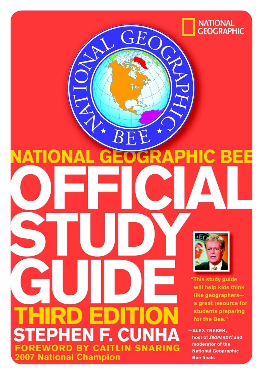 National Geographic Bee Official Study Guide, 3rd Edition,Used