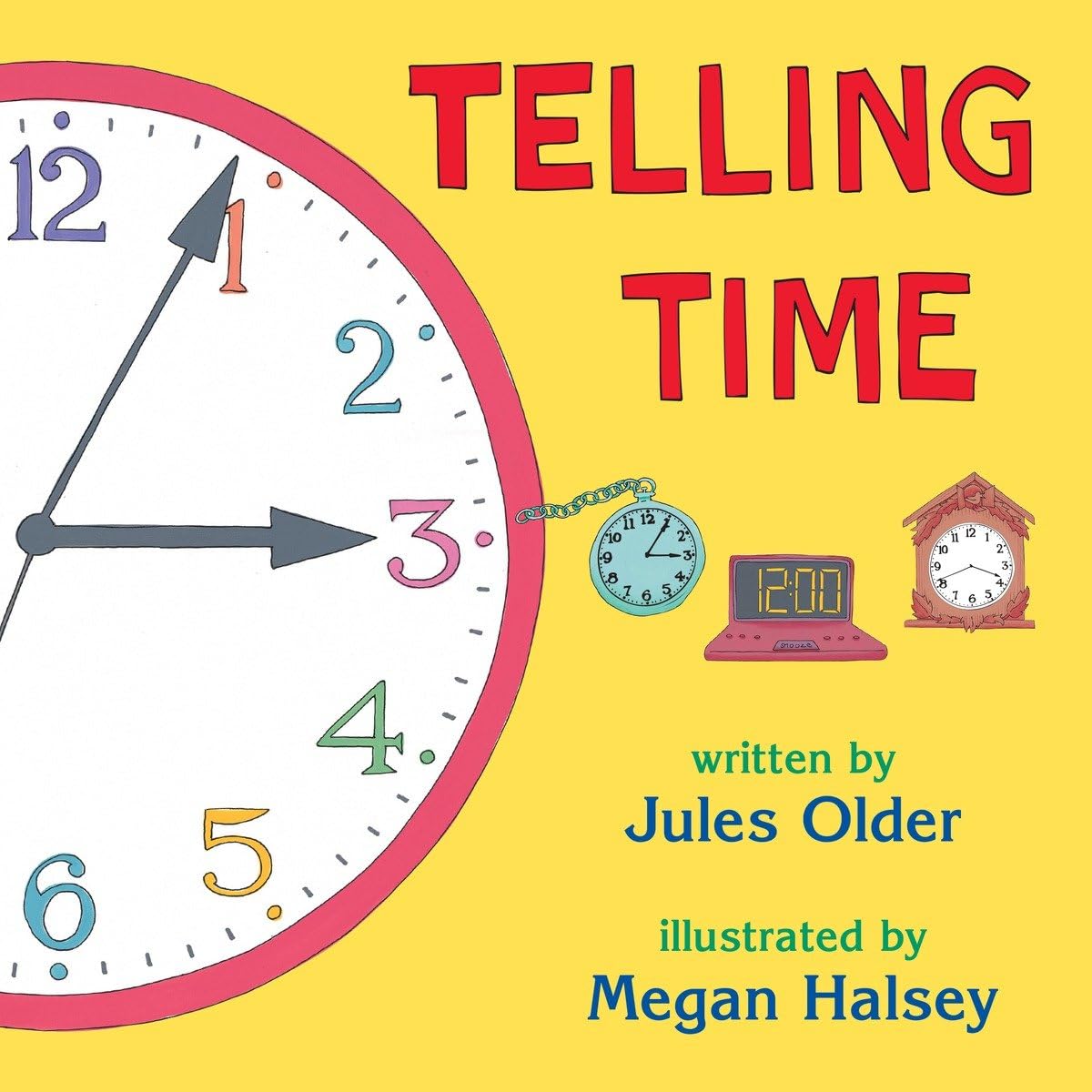 Telling Time: How to Tell Time on Digital and Analog Clocks,Used