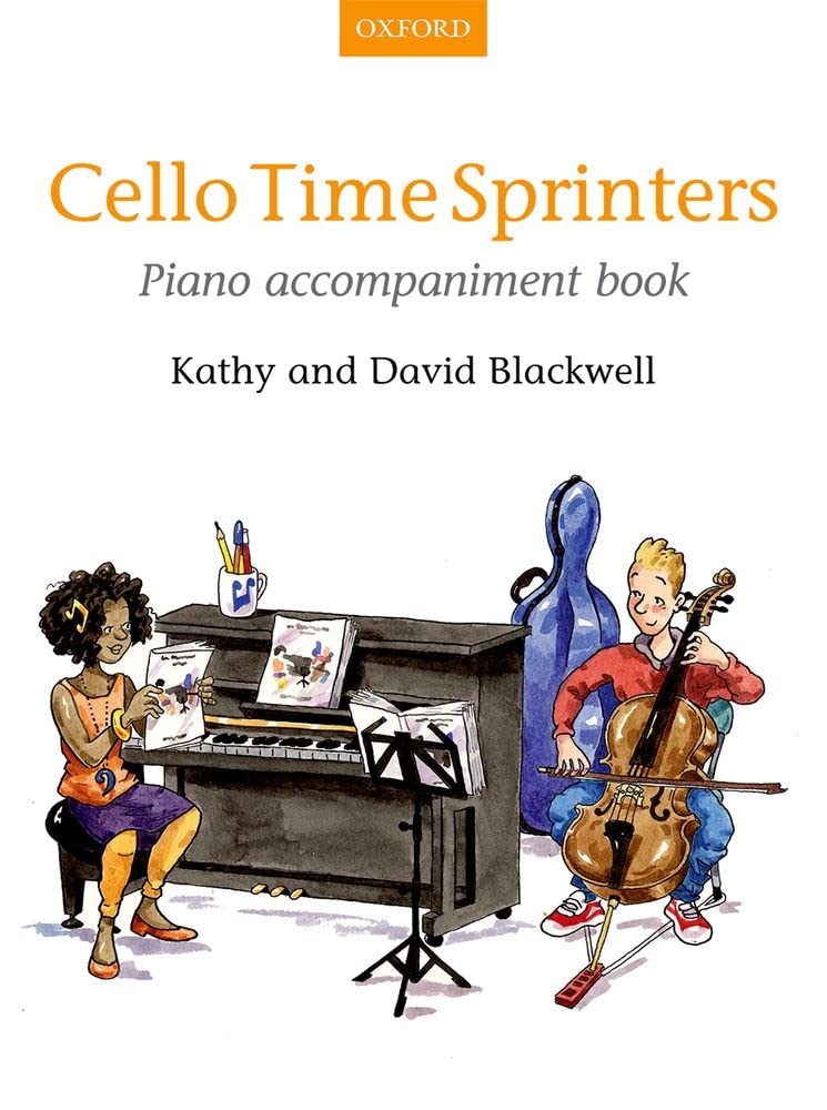 Cello Time Sprinters Piano Accompaniment Book,Used
