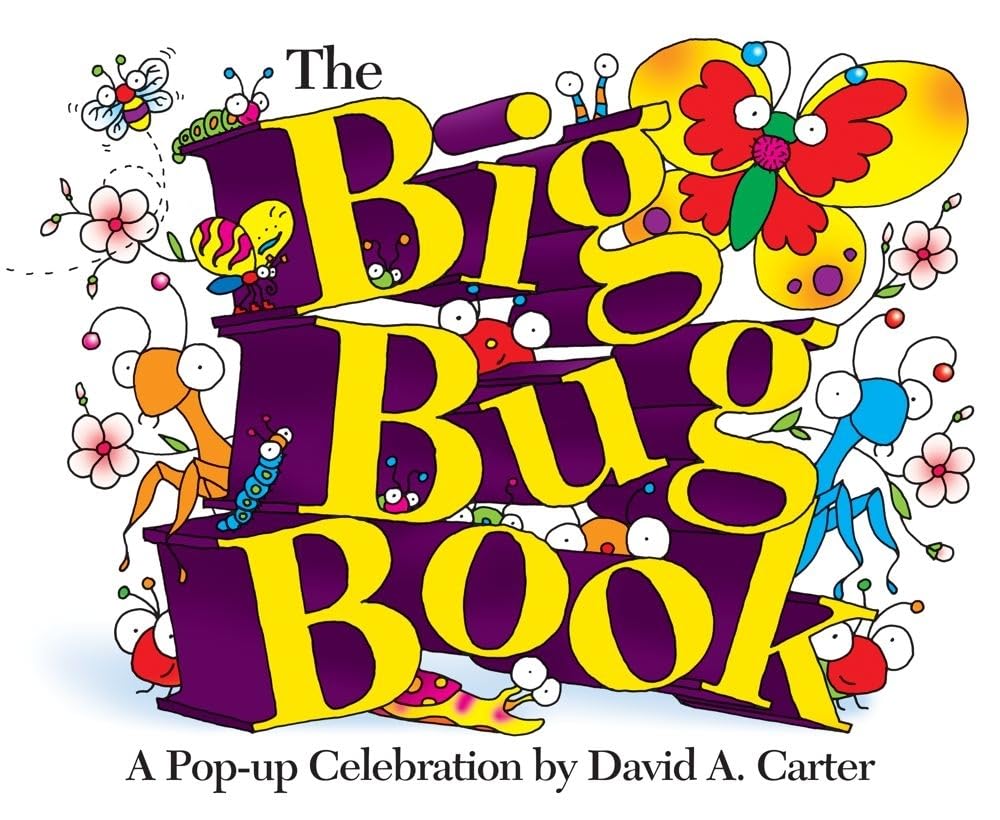 The Big Bug Book: A Popup Celebration by David A. Carter (David Carter's Bugs),Used